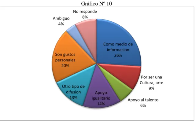 Gráfico Nº 10 