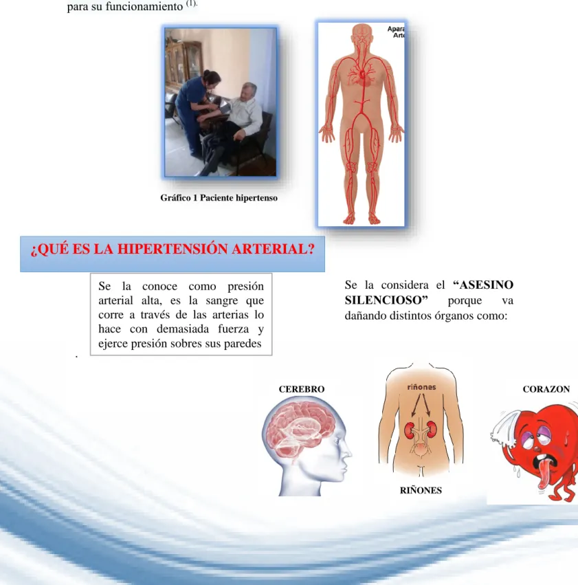 Gráfico 1 Paciente hipertenso  