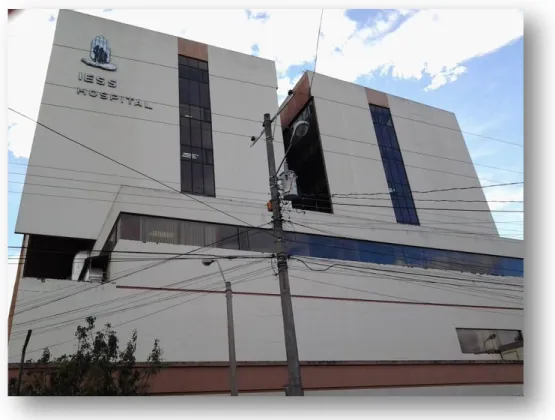 Fig. 2.  Servicio de Estadística del Hospital IESS Riobamba 