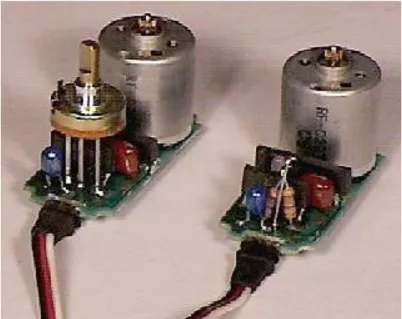 Figura 7.- Elementos internos de un servomotor. 