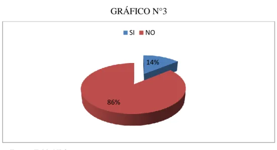 GRÁFICO N°3 