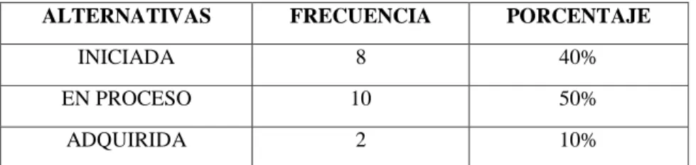 GRÁFICO N° 4.1 