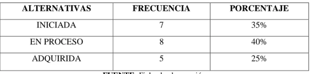 GRÁFICO N° 4.5 
