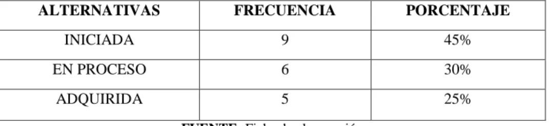 GRÁFICO N° 4.9 