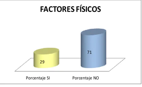 Figura Nº  21: Factores Físicos ruido presente en la Municipalidad 