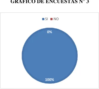 GRÁFICO DE ENCUESTAS N° 3 