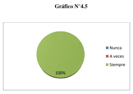 Gráfico N°4.5 