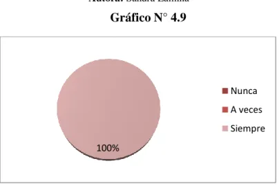 Gráfico N° 4.9 