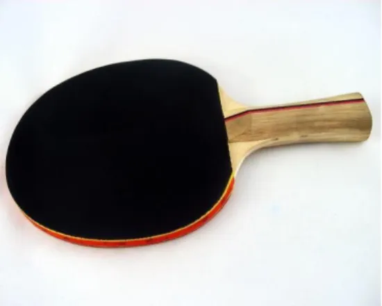 Figura 2.raqueta para la práctica de tenis de mesa 