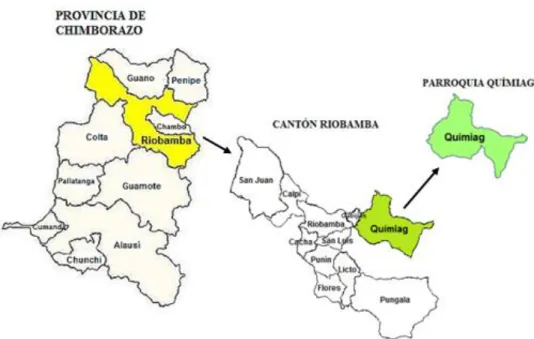 Ilustración 2. UBICACIÓN DE LA QUEBRADA QUILLÁN. 