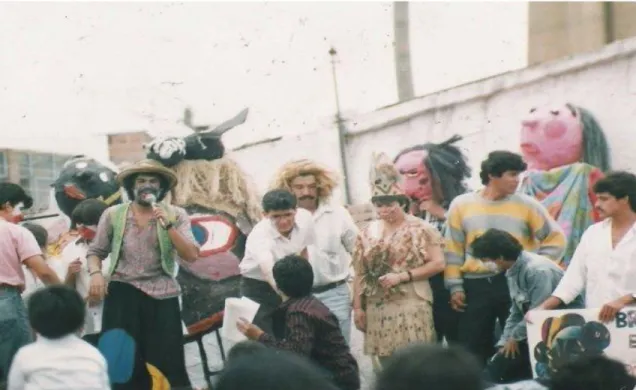 Figura 4  [Fotografía de archivo CPC]. (Bogotá. 1989). Archivo oficial CPC. Centro de Promoción y  Cultura del Barrio Britalia