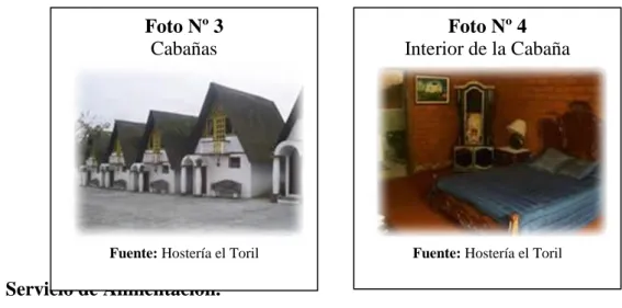 Foto Nº 3  Cabañas 