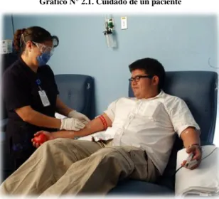 Gráfico N° 2.1. Cuidado de un paciente 