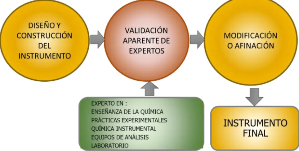Figura 6. Proceso de validación de instrumentos y propuesta de evaluación. 