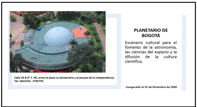 Figura 1. Planetario de Bogotá. Adaptada de http://www.portalbogota.com/turismo_bogota_planetario_distrital.html