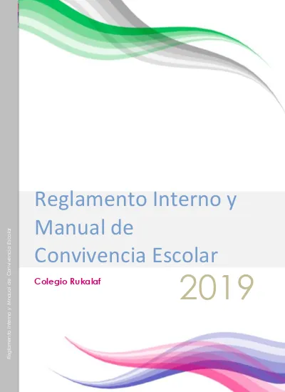 Reglamento Interno Y Manual De Convivencia Escolar 7525