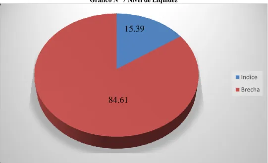 Gráfico N° 7 Nivel de Liquidez 