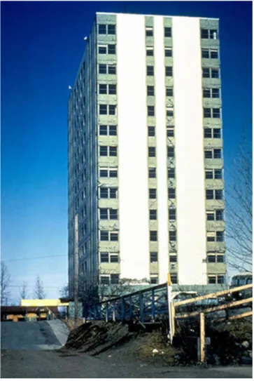 Figura 20. Vista de la fachada del Centro Médico Indian Hills 