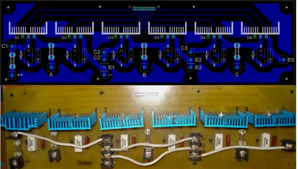 Figura 2.5: Diseño final de la tarjeta de potencia. 