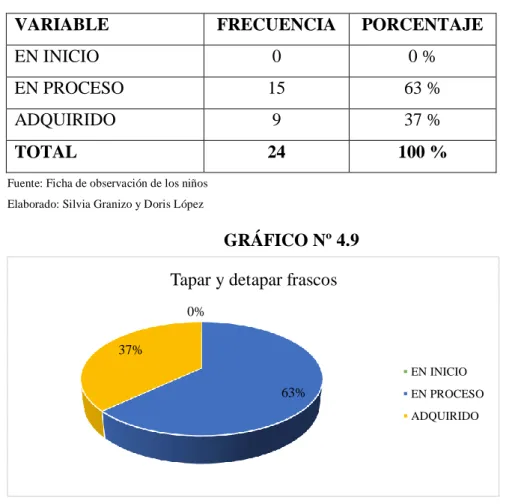 GRÁFICO Nº 4.9