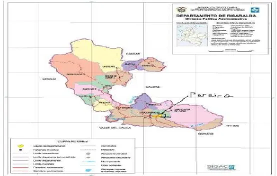 Figura 2.  Mapa Comuna 2 de Cúcuta 
