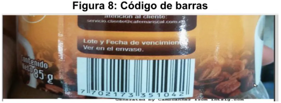 Figura 8: Código de barras 