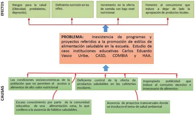 Gráfico  N°1: Árbol de problema 