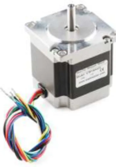 Figura 2. Motor paso a paso 