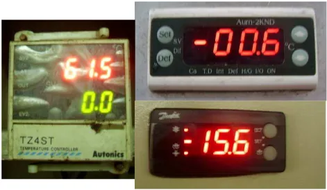 Figura 17. Indicadores de temperatura. 