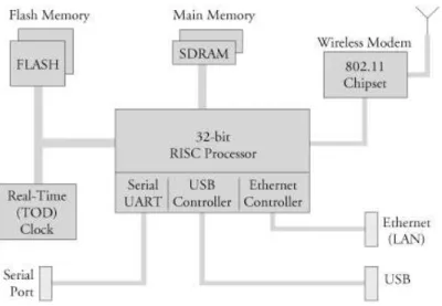 Figura 1.1 Componentes de un Sistema Embebido 