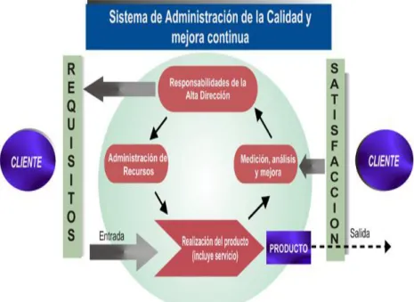 Figura 2 Modelo de Enfoque basado en Procesos 