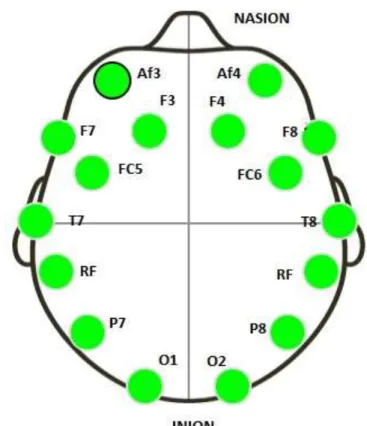 Figura 16. Nomenclatura de Electrodos protocolo 10-20.  