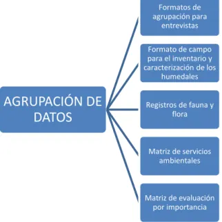 Figura 2.  Agrupación de datos 