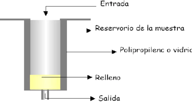 Figura 1. Cartuchos para la extracción en fase solida (SPE) 