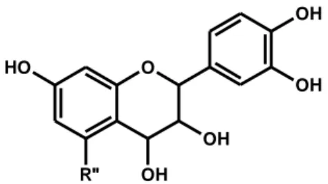 Figura 8. Estructura de Flavan-3,4-dioles. 