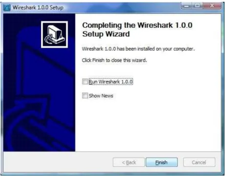 Figura 2.2  Menú principal WireShark  