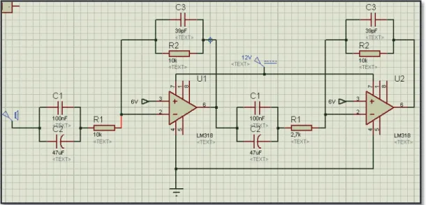 Figura 2.11 Pre-amplificador. 