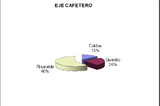 Figura 11.  Participación de las C.  I.  Eje Cafetero. 