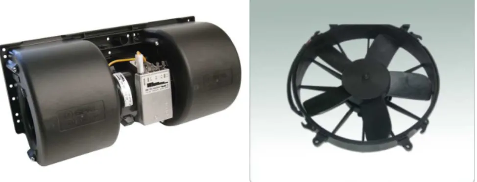 Fig. 11.- Motor Evaporador y motor Condensador  http://coldmaster.com.mx/index.php?page=1 