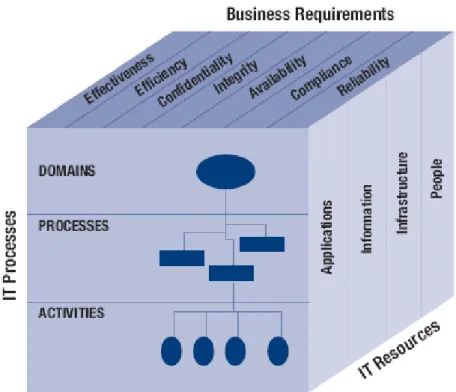 Figura 2. 1 Cubo Componentes COBIT 