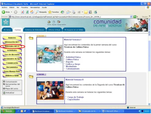 Figura 9. Material del curso. 
