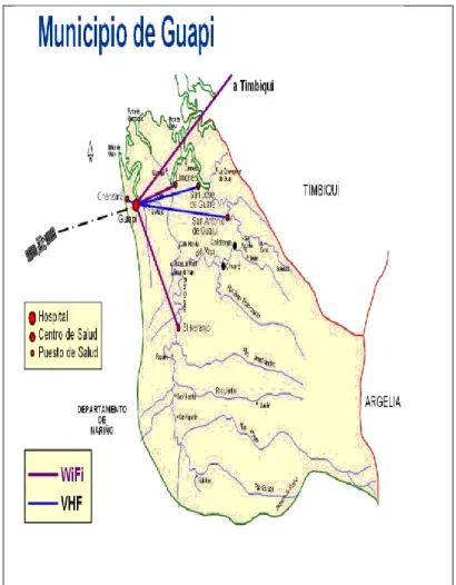 Gráfico 5. Mapa municipio de Guapi 