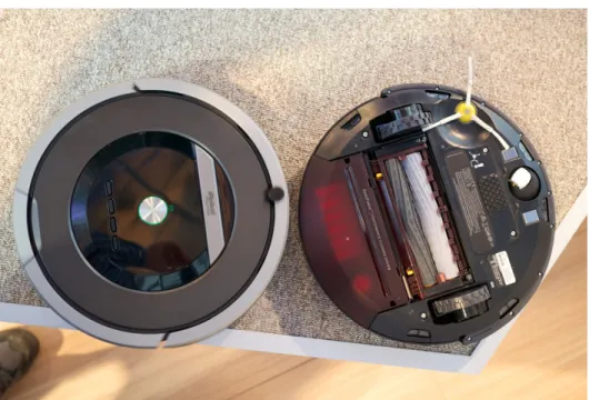 Figure 2.7: Roomba robot for home cleaning.