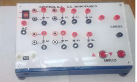 Figura 37. A Modulo Control CA – CC Monofásico 