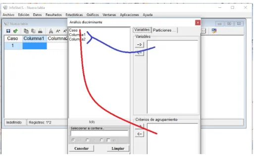 Figura 5.3: Ingreso de las variables