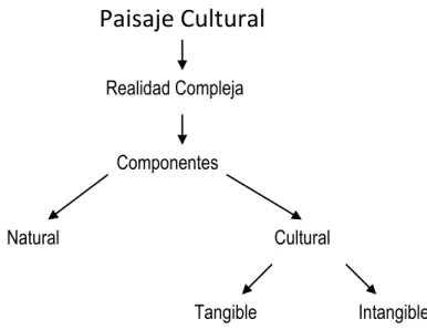 Figura 3: E SQUEMA DE  P AISAJE  C ULTURAL
