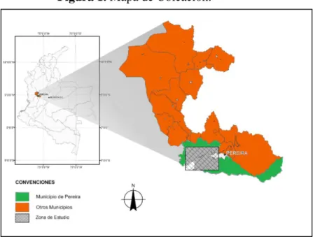 Figura 1. Mapa de Ubicación. 