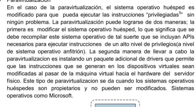 Figura 5.Paravrtualización. 