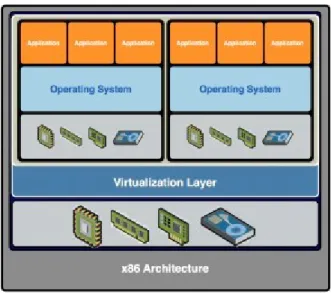 Figura 6.Virtualización de servidores 