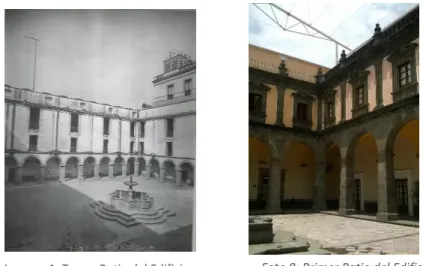 Foto 8: Primer Patio del Edificio  Carolino Fecha: 20032016. JSQImagen 1: Tercer Patio del Edificio 